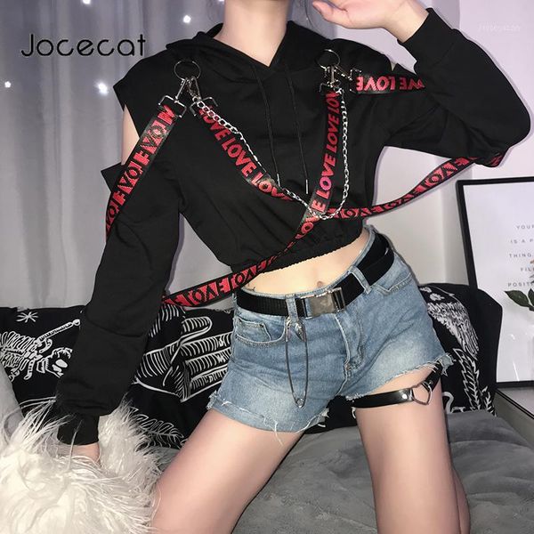 women's hoodies & sweatshirts black punk gothic women with metal chains hollow out long sleeve womens crop streetwear1
women's hoodies & sweatshirts black punk gothic women with metal chains hollow out long sleeve womens crop streetwear1