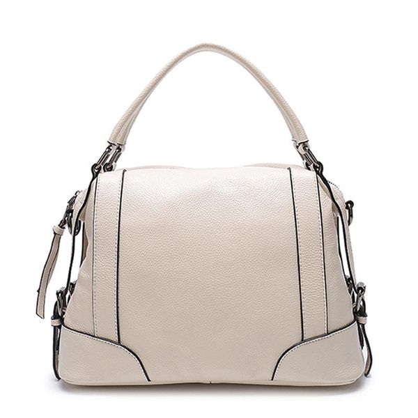 shoulder bags luxury women handbag purses soft genuine leather handbags white handle bag large capacity high quality 
shoulder bags luxury women handbag purses soft genuine leather handbags white handle bag large capacity high quality