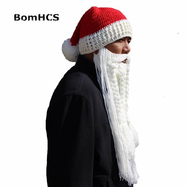 bomhcs смешные санта-клаус hat и big beard 100% ручной работы зимний трикотажные beanie cap прохладный рождественский подарок
bomhcs смешные санта-клаус hat и big beard 100% ручной работы зимний трикотажные beanie cap прохладный рождественский подарок
