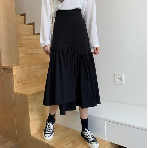 skirts elegant solid midi pleated skirt women 2021 autumn winter ladies korean high waist a-line school long female1, Black
skirts elegant solid midi pleated skirt women 2021 autumn winter ladies korean high waist a-line school long female1, Black