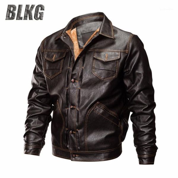 blkg winter jacket men faux leather jacket thick warm wool pu leather coat men windbreaker motorcycle biker s-4xl1, Black
blkg winter jacket men faux leather jacket thick warm wool pu leather coat men windbreaker motorcycle biker s-4xl1, Black