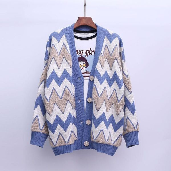 v-neck warm winter knit cardigan women coat sweters women invierno 2019 loose outerwear loose striped knitted women's cardigan1, White
v-neck warm winter knit cardigan women coat sweters women invierno 2019 loose outerwear loose striped knitted women's cardigan1, White
