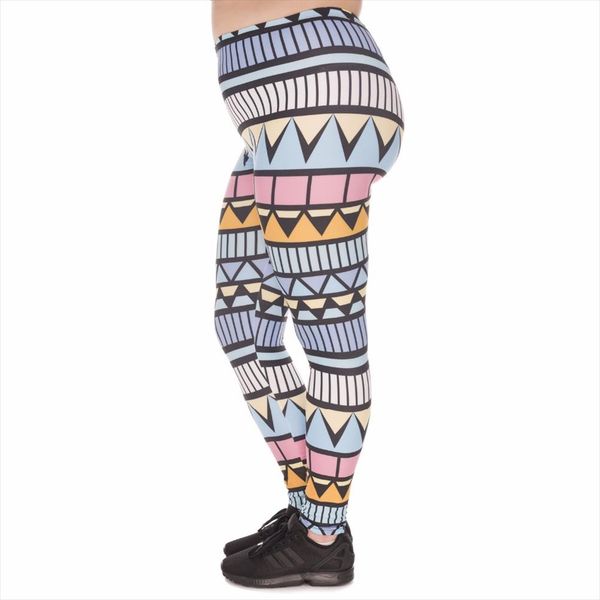 stretch large size women leggings aztec niebieski printing high waist plus size trousers pants for plump women, Black
stretch large size women leggings aztec niebieski printing high waist plus size trousers pants for plump women, Black