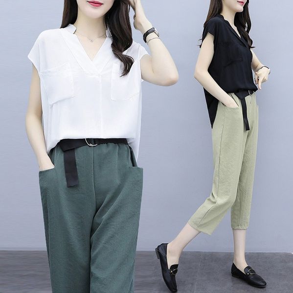 large size women's clothing 2020 women's two-piecesummer two-piecesummer korean style new fashion fashionable loose age-reducing s, Gray
large size women's clothing 2020 women's two-piecesummer two-piecesummer korean style new fashion fashionable loose age-reducing s, Gray