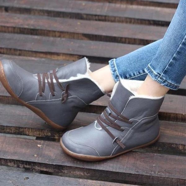 2020 women warm plush snow boots women's leather flats woman lace up boots winter ankle short boot female casual shoes plus size, Black
2020 women warm plush snow boots women's leather flats woman lace up boots winter ankle short boot female casual shoes plus size, Black