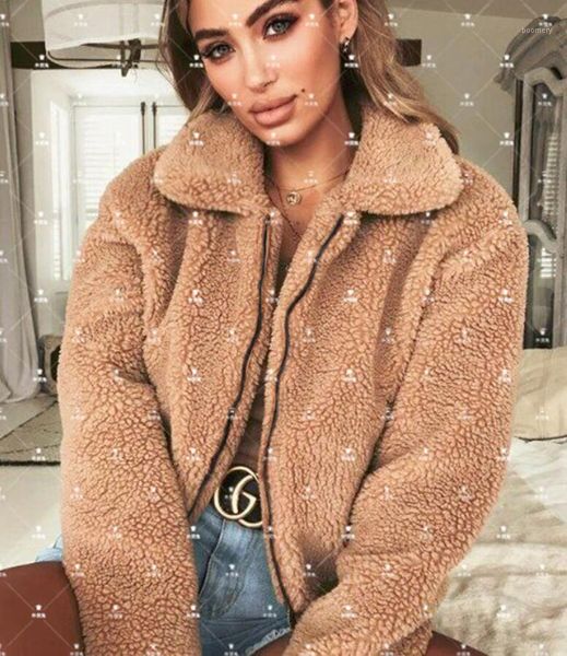 european and american autumn and winter short coat women's new style lamb wool camel coat warm wool lapel soft plush fur1, Black
european and american autumn and winter short coat women's new style lamb wool camel coat warm wool lapel soft plush fur1, Black
