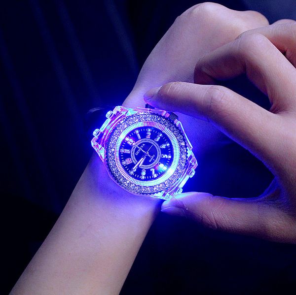 luxury child flash luminescent watch personality diamond led student quartz watch fashion bracelet boys and girls watch, Blue
luxury child flash luminescent watch personality diamond led student quartz watch fashion bracelet boys and girls watch, Blue