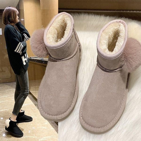 snow boots student casual boots winter plus velvet теплого женского замшевая мода плюшевого голеностопный flat износостойкий, Black
snow boots student casual boots winter plus velvet теплого женского замшевая мода плюшевого голеностопный flat износостойкий, Black