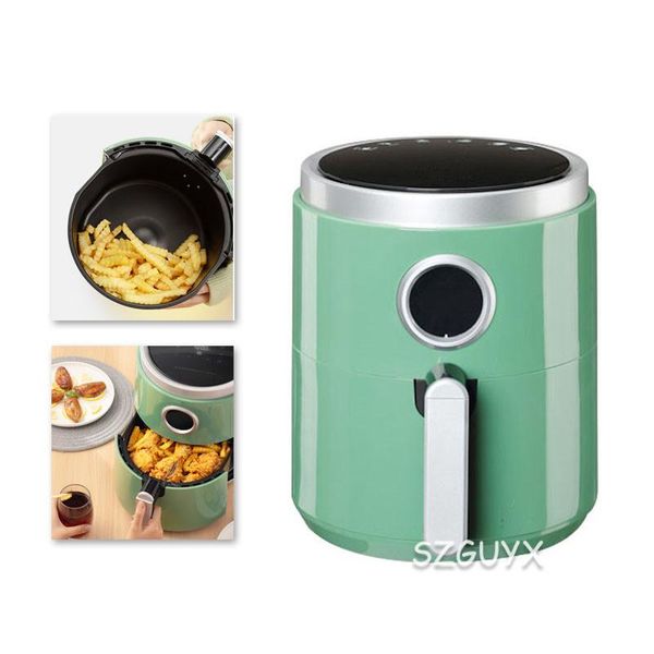 220v/5l home air fryer high capacity no oil intelligent fully automatic commercial kitchen electric fryer french fries machine
220v/5l home air fryer high capacity no oil intelligent fully automatic commercial kitchen electric fryer french fries machine