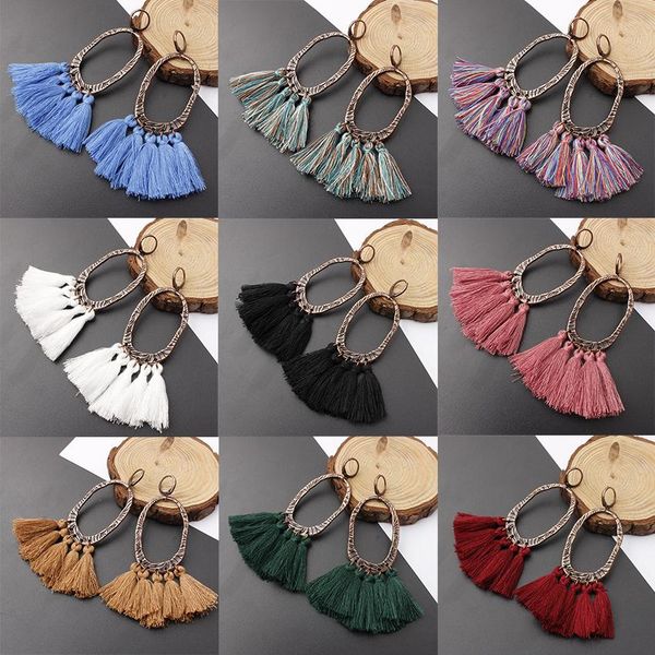 boho long tassel earrings fan-shape fringe charm earring dangle ear stud vintage alloy ellipse eardrop for women designer jewelry gifts, Silver
boho long tassel earrings fan-shape fringe charm earring dangle ear stud vintage alloy ellipse eardrop for women designer jewelry gifts, Silver