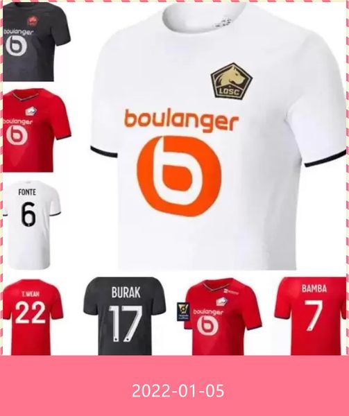 losc lille soccer jerseys 2021 2022 david fonte burak bamba yazici 21 22 olympique jikone rsanches t.weah .araujo maillot de football shirt, Black;yellow
losc lille soccer jerseys 2021 2022 david fonte burak bamba yazici 21 22 olympique jikone rsanches t.weah .araujo maillot de football shirt, Black;yellow