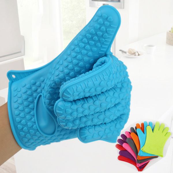 kitchen microwave oven mitt baking gloves thermal insulation anti slip silicone five-finger heat resistant safe non-toxic gloves
kitchen microwave oven mitt baking gloves thermal insulation anti slip silicone five-finger heat resistant safe non-toxic gloves