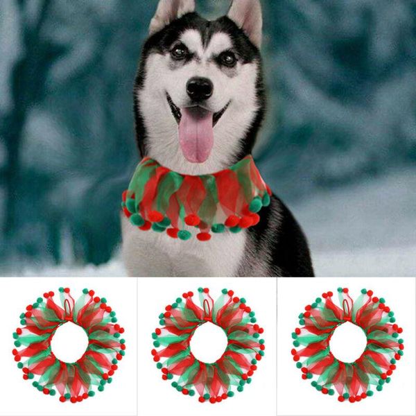 christmas dog necklace green red tutu necklace for small big dog christmas decor pet accessories adjustable tie
christmas dog necklace green red tutu necklace for small big dog christmas decor pet accessories adjustable tie