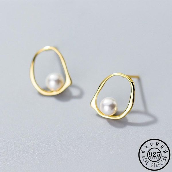 stud 925 sterling silver geometric shape with round shell pearl ear studs korean gold color plated earrings fine jewelry for women, Golden;silver
stud 925 sterling silver geometric shape with round shell pearl ear studs korean gold color plated earrings fine jewelry for women, Golden;silver