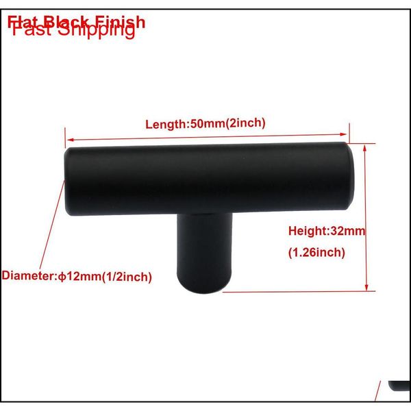 flat black cabinet door handles t bar single hole round tube 2 inch length modern furniture hardware kitchen qylstt packing2010
flat black cabinet door handles t bar single hole round tube 2 inch length modern furniture hardware kitchen qylstt packing2010