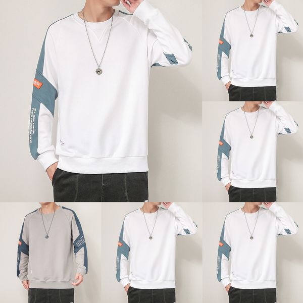 spring and autumn 2020 new style men's sweater fashion brand color pullover pullover inserted long sleeve men's casual loose round, Black
spring and autumn 2020 new style men's sweater fashion brand color pullover pullover inserted long sleeve men's casual loose round, Black