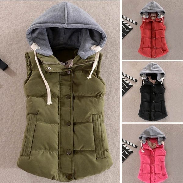 zogga women vest winter coat ladies gilet colete casual pocket hooded waistcoat female sleeveless jacket plus size winter coats 1023, Black;white
zogga women vest winter coat ladies gilet colete casual pocket hooded waistcoat female sleeveless jacket plus size winter coats 1023, Black;white