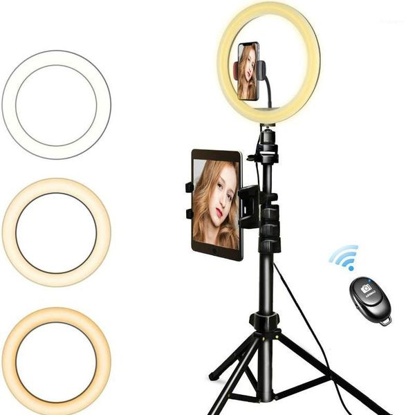 22cm wireless bluetooth led ring light camera tripod stand cell phone holder pgraphy kit for youtube p video studio1
22cm wireless bluetooth led ring light camera tripod stand cell phone holder pgraphy kit for youtube p video studio1