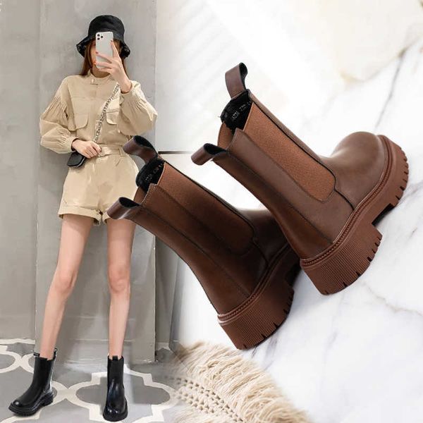 smoke martin women's 2022 spring and autumn new fashion versatile middle tube women mona same chelsea boots, Black
smoke martin women's 2022 spring and autumn new fashion versatile middle tube women mona same chelsea boots, Black