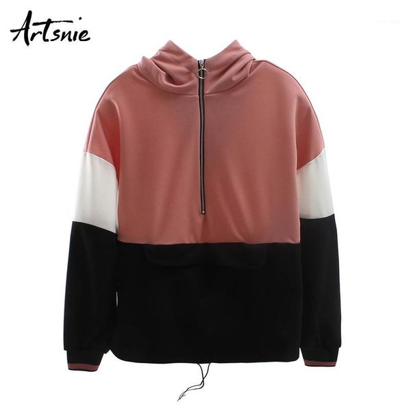 artsnie pink patchwork women sweatshirt autumn 2019 hoodies zipper long sleeve pullovers streetwear casual knitted sweatshirts1, Black
artsnie pink patchwork women sweatshirt autumn 2019 hoodies zipper long sleeve pullovers streetwear casual knitted sweatshirts1, Black