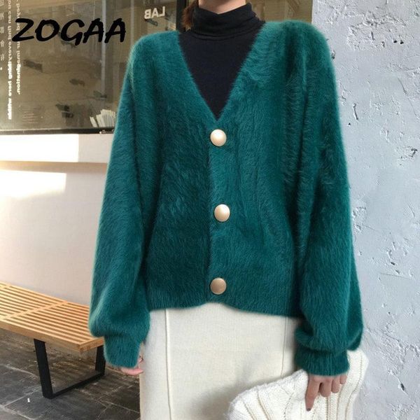 zogaa women's autumn knitted cardigan faux velvet v-neck single button long sleeve loose casual streetwear sweaters female 1, White
zogaa women's autumn knitted cardigan faux velvet v-neck single button long sleeve loose casual streetwear sweaters female 1, White