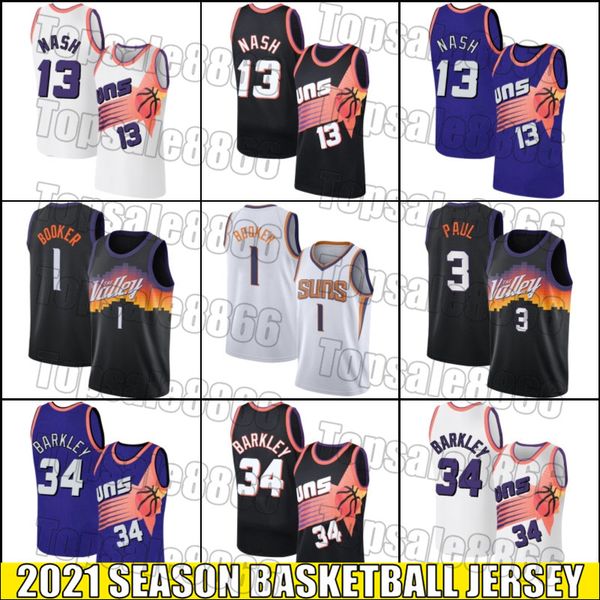 throwback steve 13 nash jersey retro charles 34 barkley phoenix suns jersey devin 1 booker jersey chris 3 paul jerseys zxcba, Black;red
throwback steve 13 nash jersey retro charles 34 barkley phoenix suns jersey devin 1 booker jersey chris 3 paul jerseys zxcba, Black;red