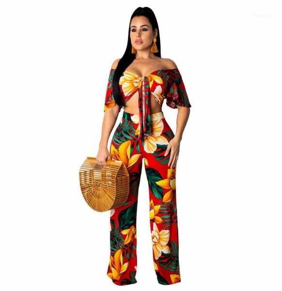 2020 new tie up neck paisley floral print wide leg pannts 2 pieces suits green/red party club holiday beach women set1, White
2020 new tie up neck paisley floral print wide leg pannts 2 pieces suits green/red party club holiday beach women set1, White