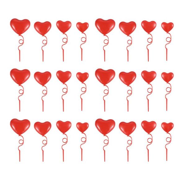 other festive & party supplies 24pcs cake er picks heart shape design fruit )