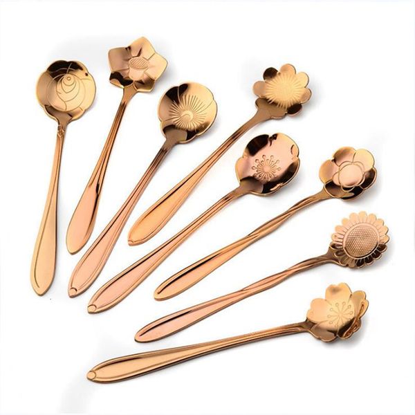 8pcs/set stainless steel flower stiring spoon ice cream cake dessert tableware dining bar spoons scoop
8pcs/set stainless steel flower stiring spoon ice cream cake dessert tableware dining bar spoons scoop