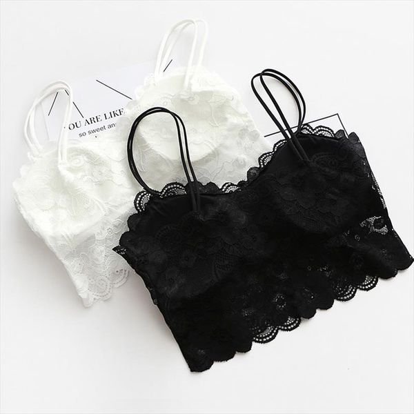 women vest chest padded tank for women wearing fitness underwear lace bralette crop ladies, White
women vest chest padded tank for women wearing fitness underwear lace bralette crop ladies, White