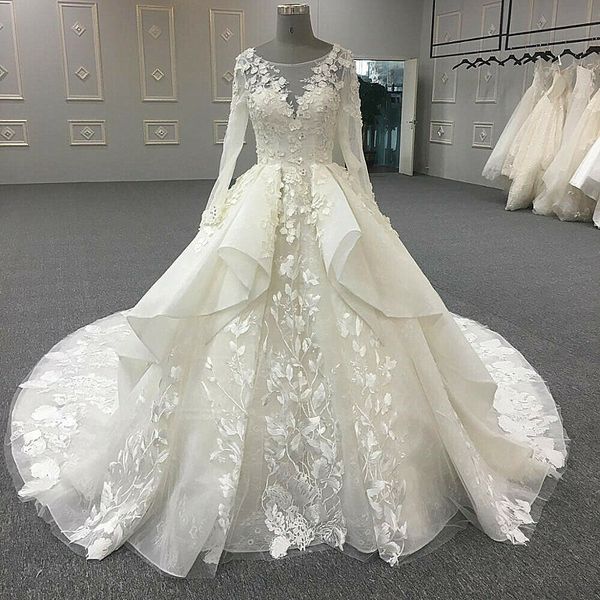 amazing new dubai full lace ball gown wedding dresses arabic v-neck steven khalil formal wedding gowns, White
amazing new dubai full lace ball gown wedding dresses arabic v-neck steven khalil formal wedding gowns, White
