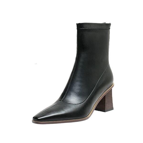 2021 new women's ankle boots pointed toe high heels pumps autumn winter night club shoes woman large size 34-43 6t7x, Black
2021 new women's ankle boots pointed toe high heels pumps autumn winter night club shoes woman large size 34-43 6t7x, Black