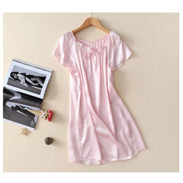 new 100% pure silk nightgown basic nightdress soft sleepwear fashion summer dress for skin care multicolor1, Black;red
new 100% pure silk nightgown basic nightdress soft sleepwear fashion summer dress for skin care multicolor1, Black;red