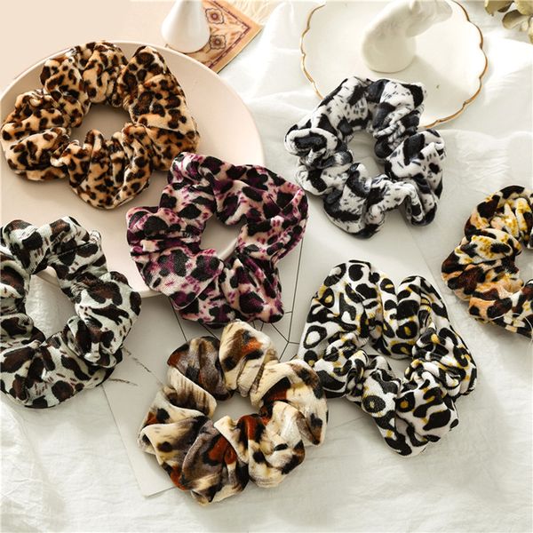 leopard velvet scrunchies accessories for women girl elastic ring tie ponytail holder rubber hair band
leopard velvet scrunchies accessories for women girl elastic ring tie ponytail holder rubber hair band