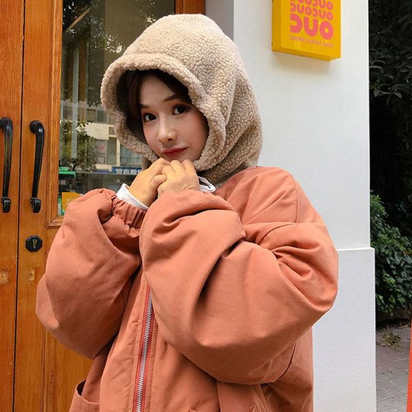 2020 women's jacket lamb wool coat women winter harajuku loose tooling plus velvet thick cotton-padded jacket female, Black
2020 women's jacket lamb wool coat women winter harajuku loose tooling plus velvet thick cotton-padded jacket female, Black