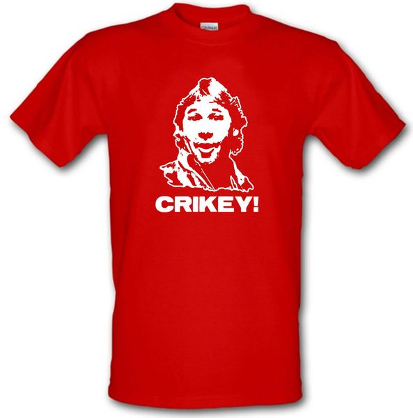 sport steve irwin crikey the crocodile hunter cult t shirt brand men 2019 fashion o-neck selling natural cotton t-shirt 
sport steve irwin crikey the crocodile hunter cult t shirt brand men 2019 fashion o-neck selling natural cotton t-shirt