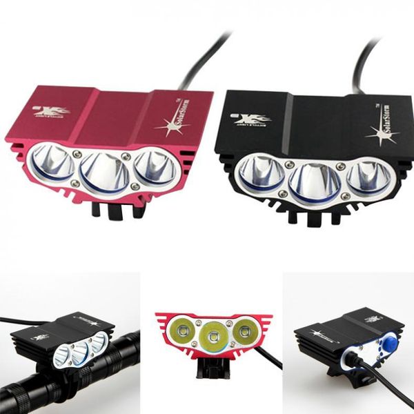 bike lights solarstorm 3 t6 bicycle light 8000 lumens xm-l led 4 modes front headlight + o ring
bike lights solarstorm 3 t6 bicycle light 8000 lumens xm-l led 4 modes front headlight + o ring