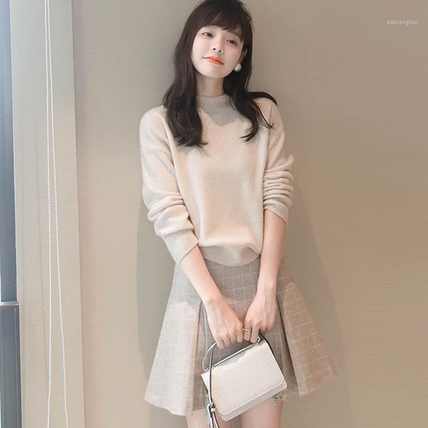 lady half high neck cashmere sweater women sweaters and pullovers long sleeve warm soft female pullover knitted jumpers1, White;black
lady half high neck cashmere sweater women sweaters and pullovers long sleeve warm soft female pullover knitted jumpers1, White;black