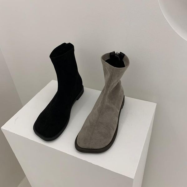 women's rubber boots boots-women shoes booties woman 2020 low heel winter footwear rain ankle autumn elegant ladies, Black
women's rubber boots boots-women shoes booties woman 2020 low heel winter footwear rain ankle autumn elegant ladies, Black