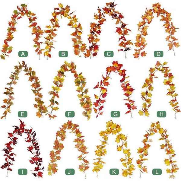 artificial vivid rattan autumn leaves vine garland for halloween decoration home garden party decor1
artificial vivid rattan autumn leaves vine garland for halloween decoration home garden party decor1