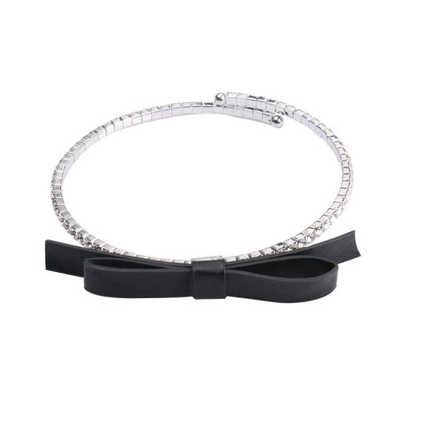 2020 new design women pu leather bowknot shiny rhinestone chokers star crown silver plated necklaces, Golden;silver
2020 new design women pu leather bowknot shiny rhinestone chokers star crown silver plated necklaces, Golden;silver
