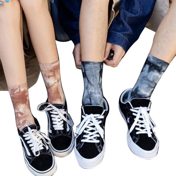 men's socks men women cotton crew casual breathable tie dye printed for outdoor hiking jogging, Black
men's socks men women cotton crew casual breathable tie dye printed for outdoor hiking jogging, Black