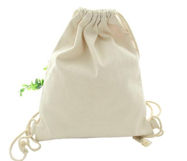 children diy blank white canvas large capacity drawstring bag travel backpack school bag, Blue;pink
children diy blank white canvas large capacity drawstring bag travel backpack school bag, Blue;pink
