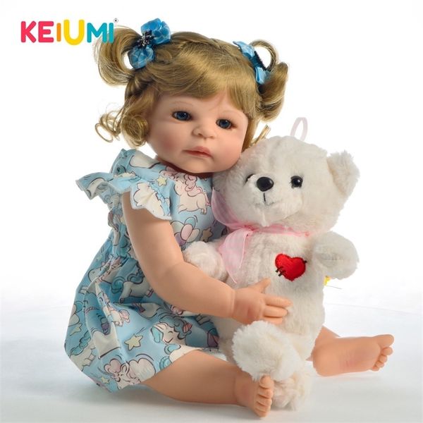 keiumi new style 22'' 55 cm princess girl reborn doll all silicone newborn babies bebe alive toy for kid birthday gift gold hair y
keiumi new style 22'' 55 cm princess girl reborn doll all silicone newborn babies bebe alive toy for kid birthday gift gold hair y