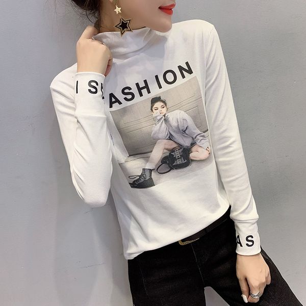 new portrait letter printed long sleeve for women in autumn winter 2020 new portrait t-shirt letter printed long sleeve t-shirt for women in, White
new portrait letter printed long sleeve for women in autumn winter 2020 new portrait t-shirt letter printed long sleeve t-shirt for women in, White