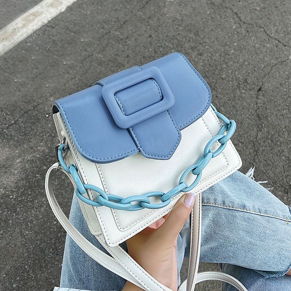 belt design contrast color pu leather mini crossbody bags for women 2020 summer chain shoulder bags travel handbags c1019
belt design contrast color pu leather mini crossbody bags for women 2020 summer chain shoulder bags travel handbags c1019