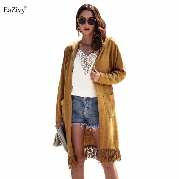 women long coat 2019 winter jacket long sleeve tassel stitching women's cardigan fashion casual outerwear hooded trench coat1, Black;brown
women long coat 2019 winter jacket long sleeve tassel stitching women's cardigan fashion casual outerwear hooded trench coat1, Black;brown