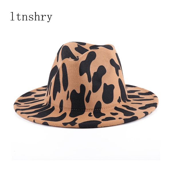 2020 new winter autumn imitation woolen leopard women men ladies fedoras jazz hat european american round caps bowler hats
2020 new winter autumn imitation woolen leopard women men ladies fedoras jazz hat european american round caps bowler hats