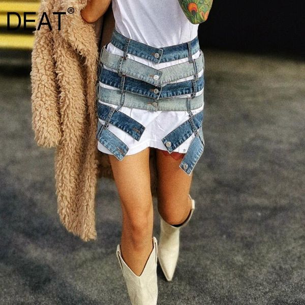 skirts deat 2021 summer fashion high waist button striped hollow out straight patchwoek denim girdle skirt women sb260, Black
skirts deat 2021 summer fashion high waist button striped hollow out straight patchwoek denim girdle skirt women sb260, Black