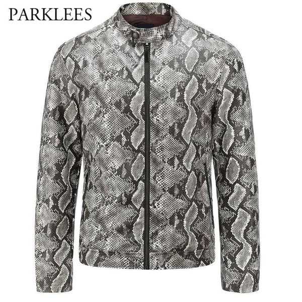 pu leather jacket men snake pattern motorcycle biker jacket men zipper design faux leather mens jacket coat 201120, Black
pu leather jacket men snake pattern motorcycle biker jacket men zipper design faux leather mens jacket coat 201120, Black